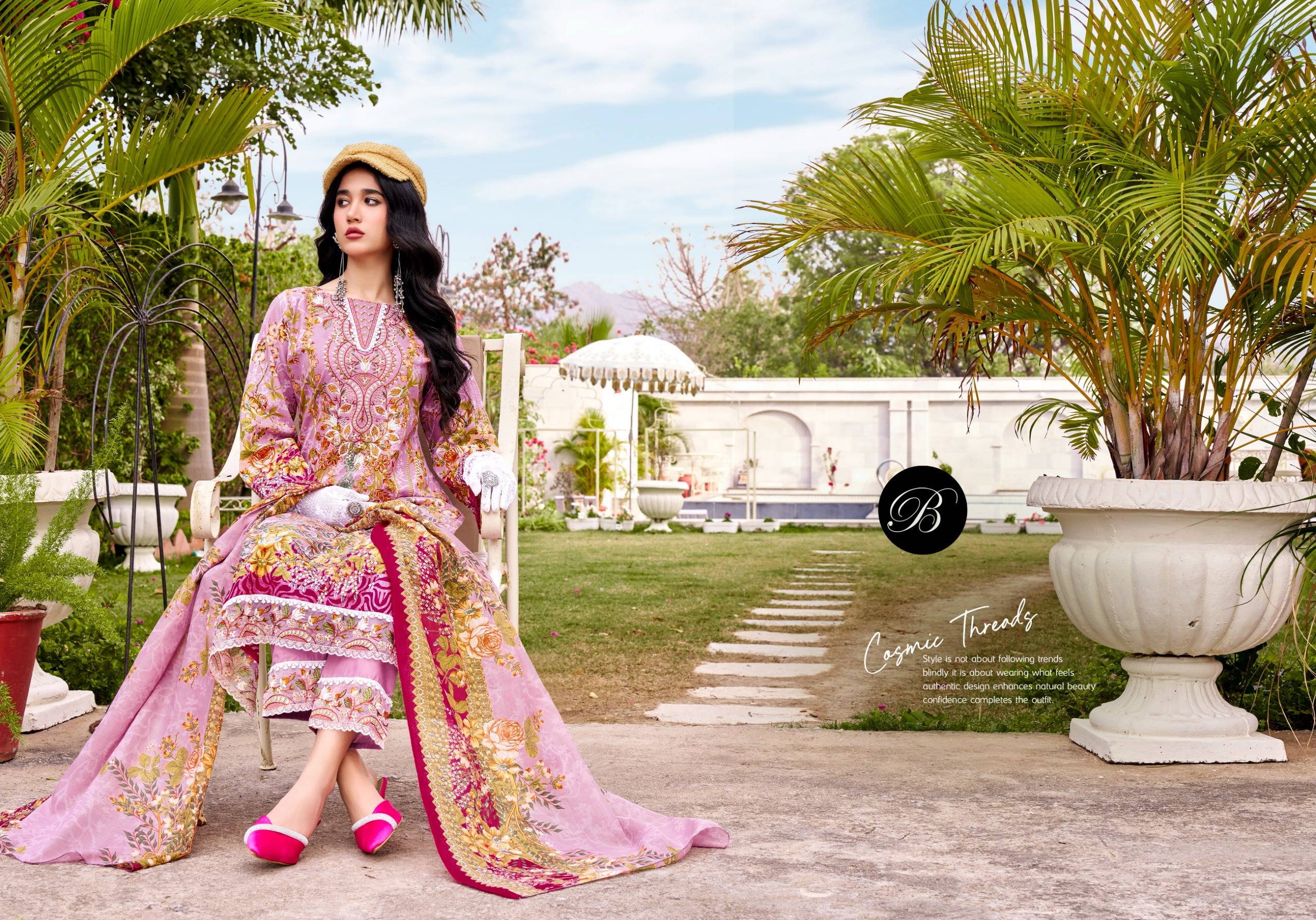  GULISTAAN by BelliZa DesigNer 949-001 TO 949-008 SERIES Pakistani Stylish Embroidered PURE COTTON COLLECTION At Wholesale Price